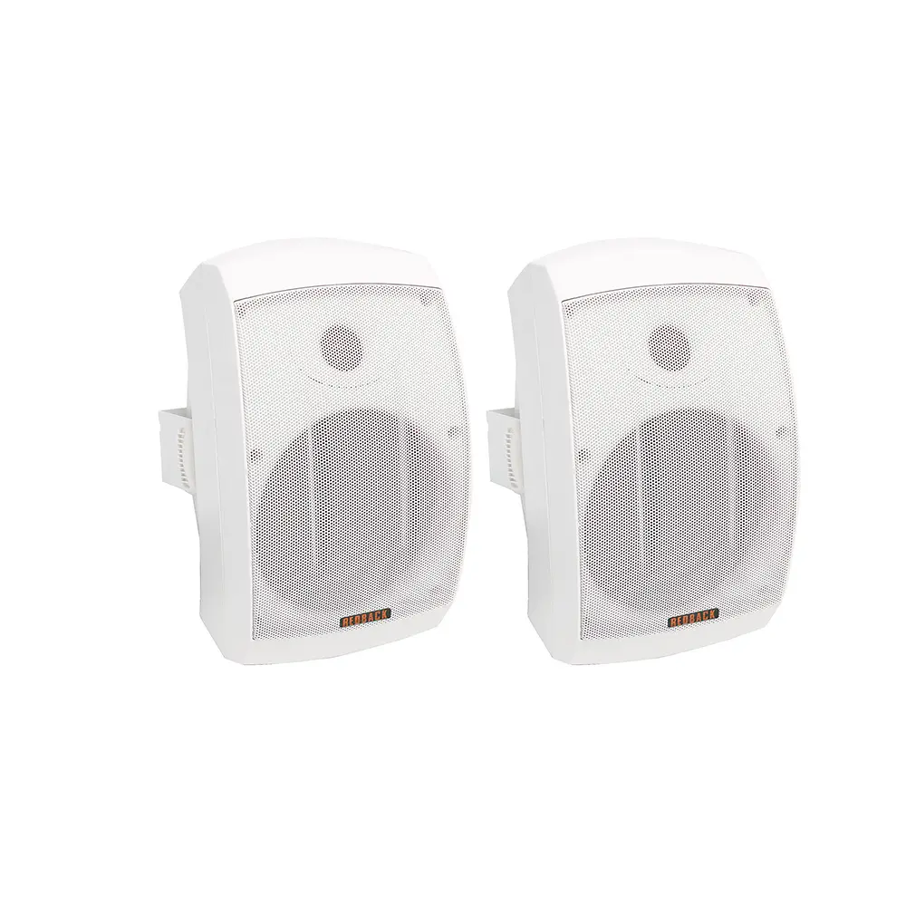 paire enceintes murales 100V 30W BLANCHES (INT/EXT)