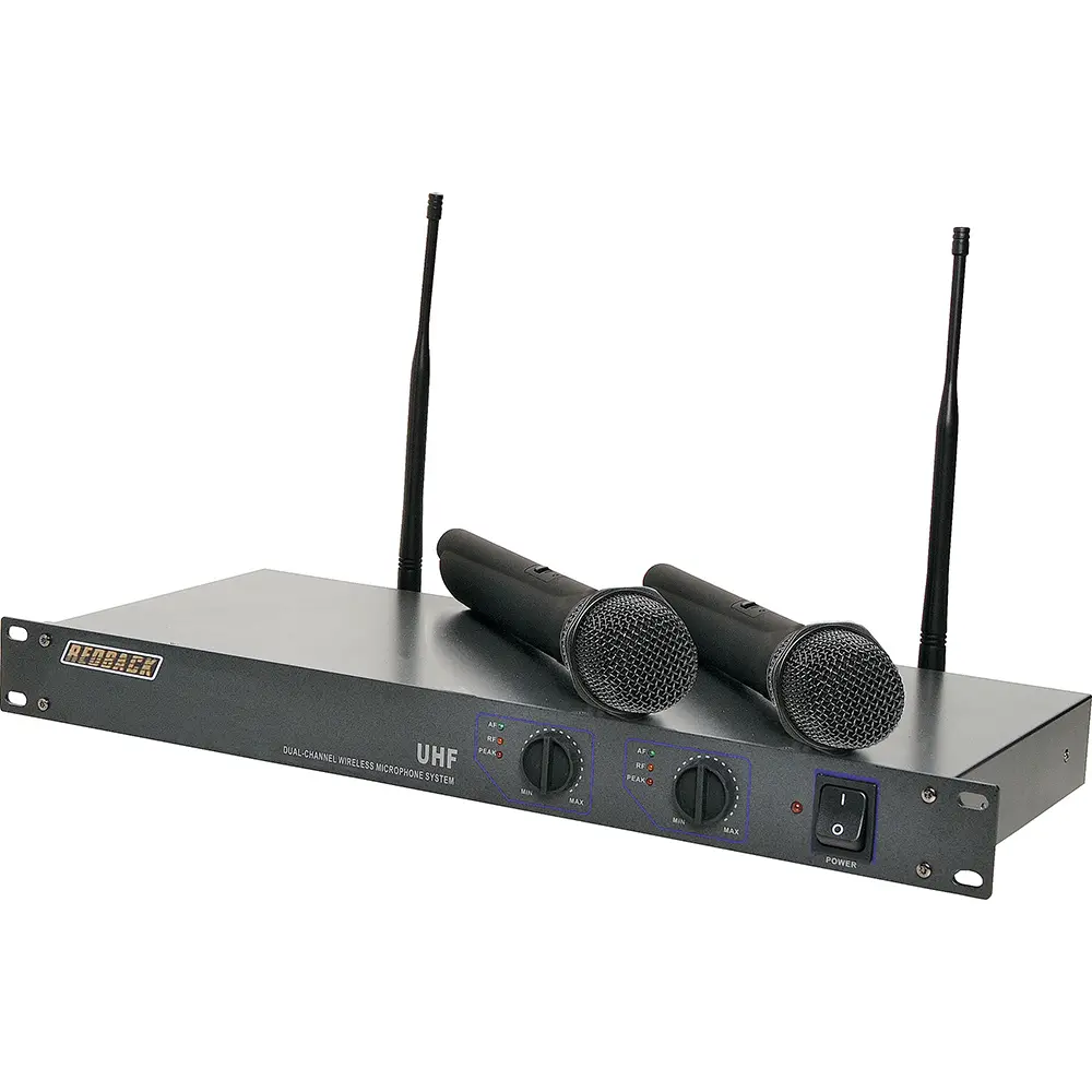 kit micro UHF (2 émetteurs main)