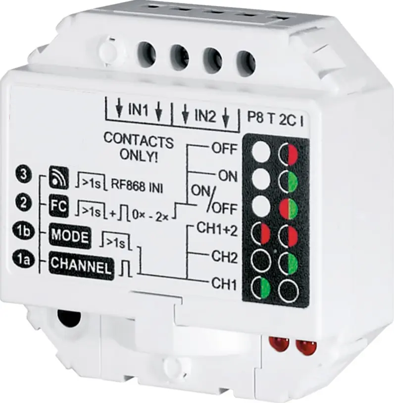 EMETTEUR À 2 CONTACTS 
