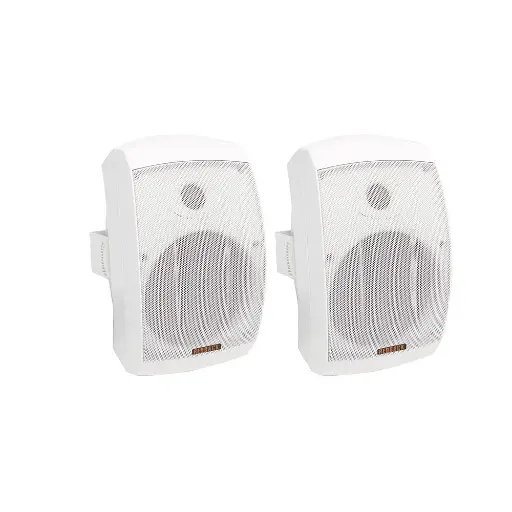 [ARS-C0946] paire enceintes murales 100V 30W BLANCHES (INT/EXT)