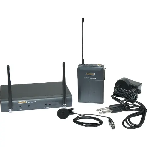 [ARC-C8868] kit micro UHF 16 canaux (émetteur cravate)